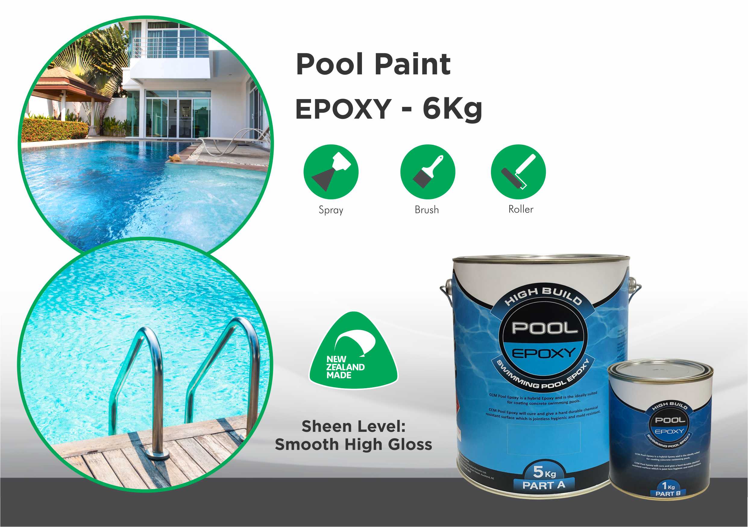 Pool Paint Swimming Pool Epoxy Chlorinated Rubber Paint Tech NZ